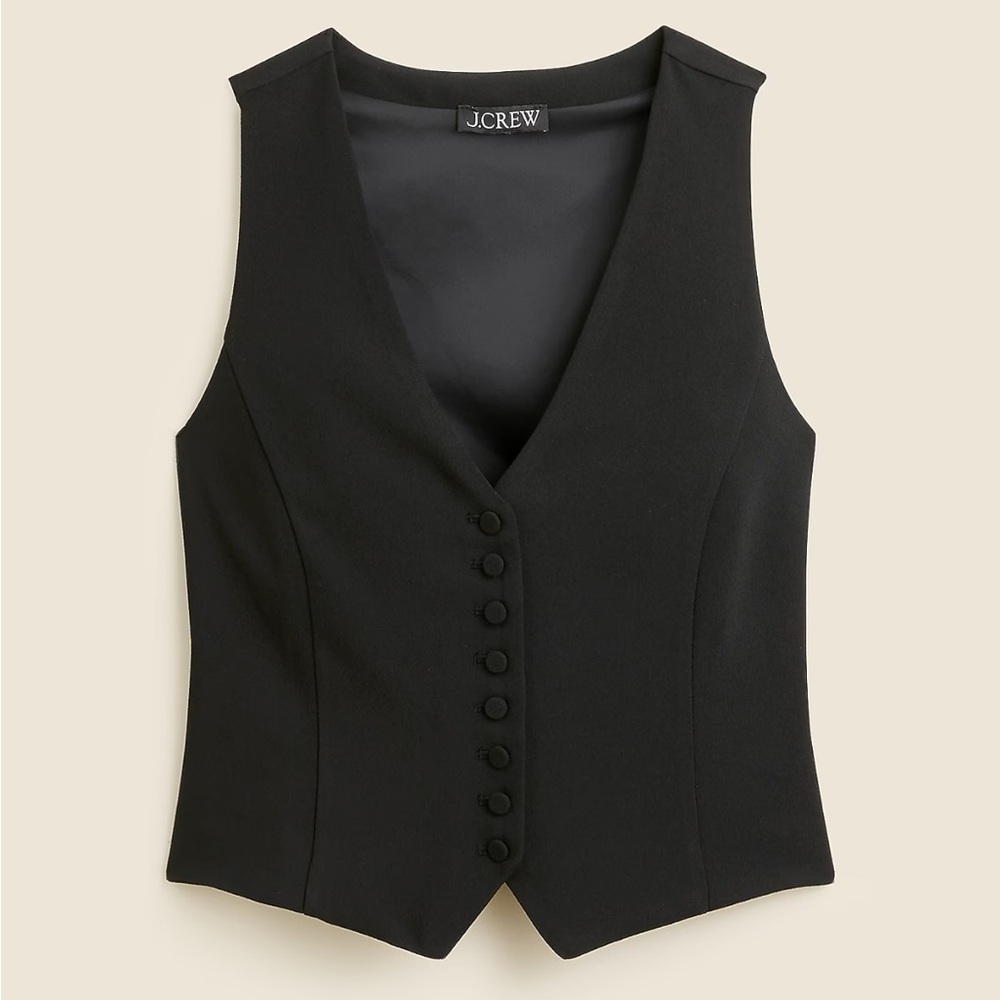 J.Crew Crepe Slim Vest